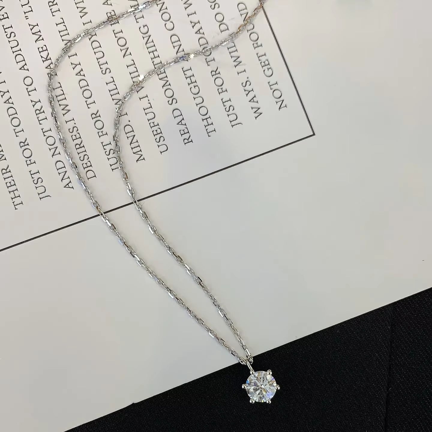 0.60 Carat Round Lab-Grown Diamond Pendant in 14K Gold – IGI Certified