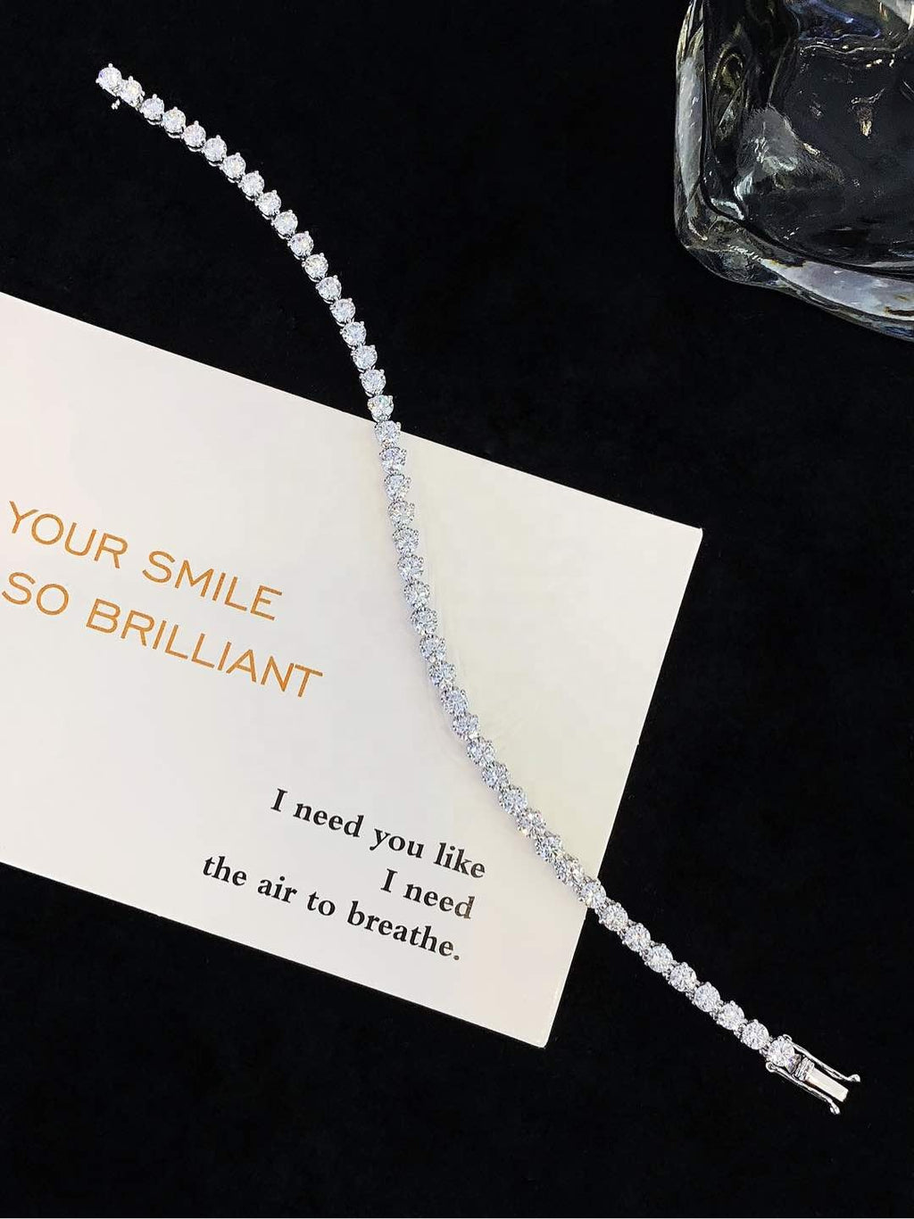 4 Carat Round Cut Lab-Grown Diamond Bracelet