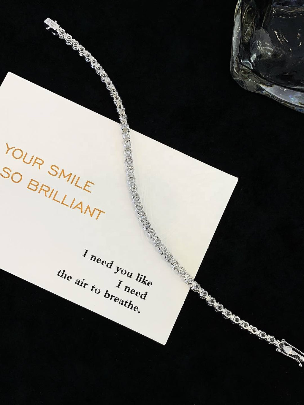 4 Carat Round Cut Lab-Grown Diamond Bracelet