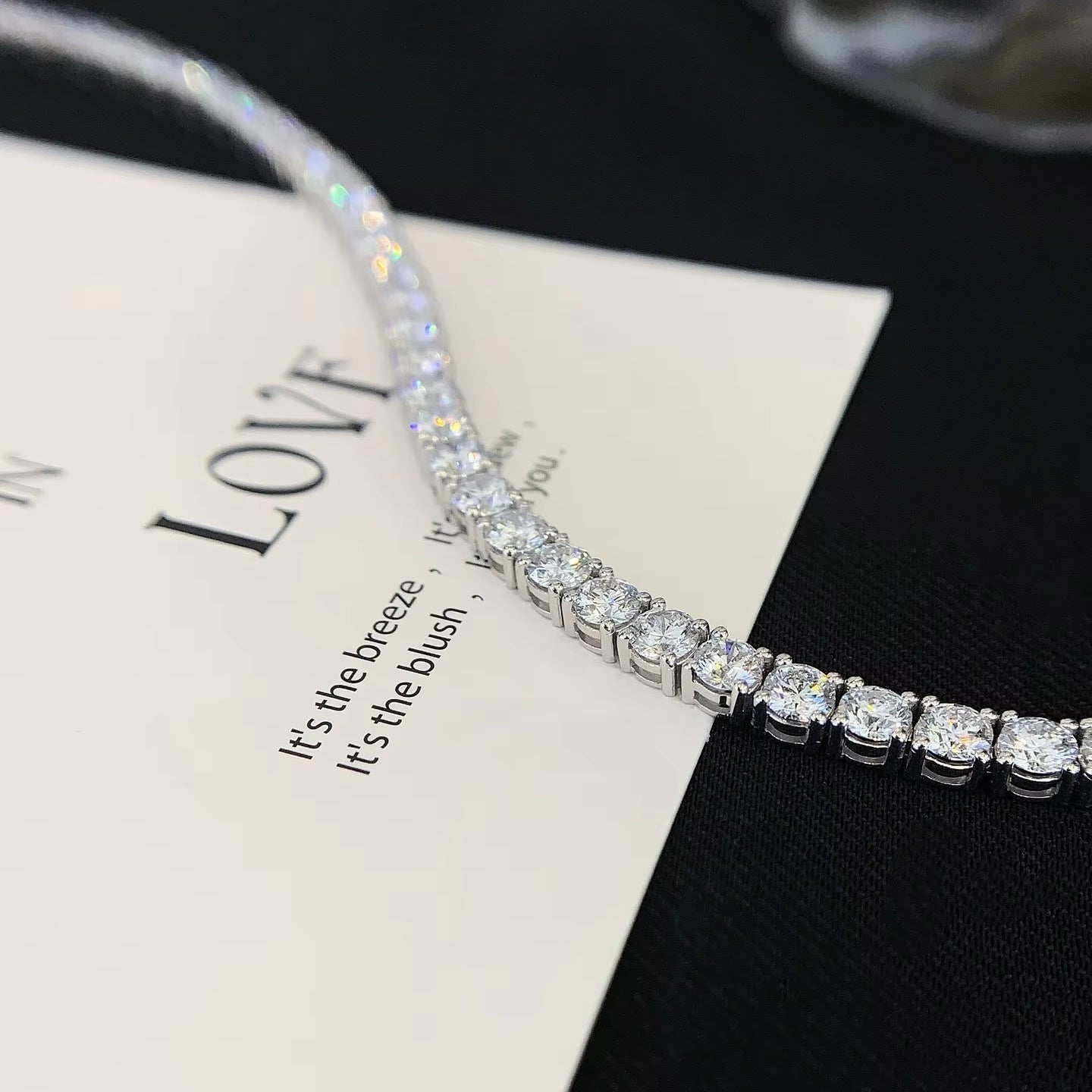 7 Carat Round-Cut Diamond Tennis Bracelet