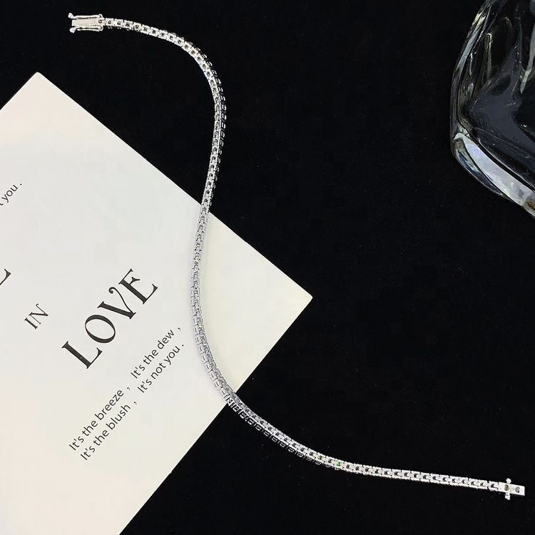 2 Carat Round Cut Lab-Grown Diamond Bracelet