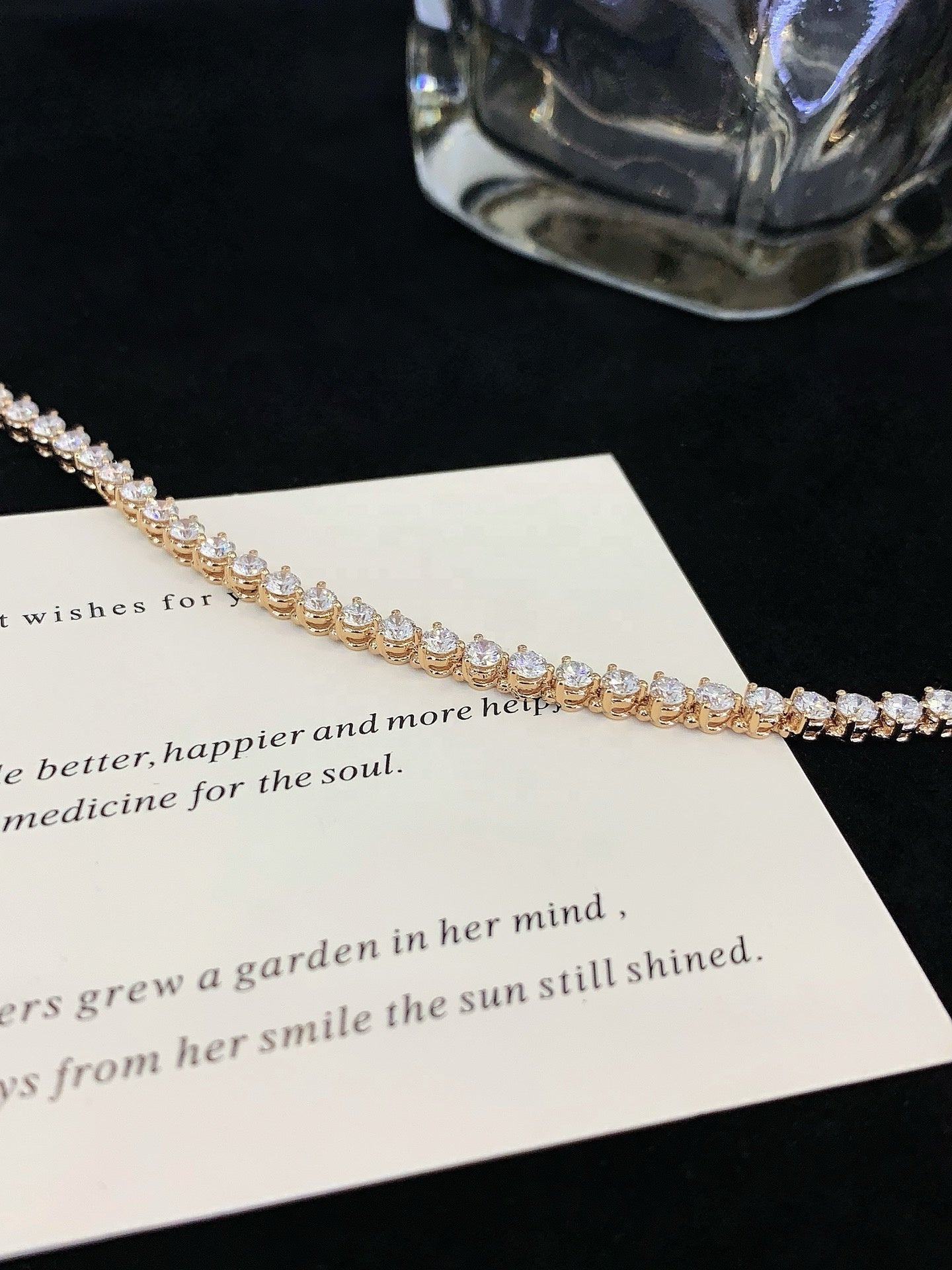 5 Carat 14K Gold Diamond Bracelet